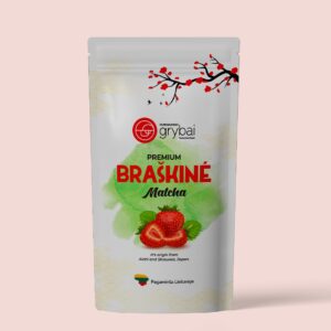 Premium barškinė matcha