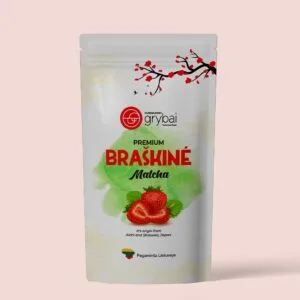 Premium barškinė matcha