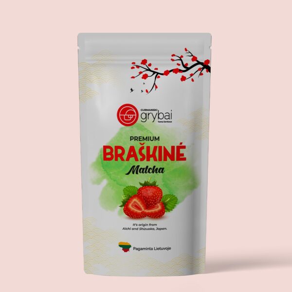 Premium barškinė matcha